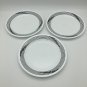 Corelle (3) Optic 7.25" Appetizer Plates VGUC USA