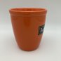 Peet's Coffee & Tea Bright Orange Bodum Mug 12 oz  EUC
