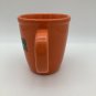 Peet's Coffee & Tea Bright Orange Bodum Mug 12 oz  EUC