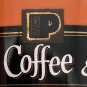 Peet's Coffee & Tea Bright Orange Bodum Mug 12 oz  EUC