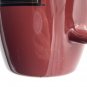 Peet's Coffee & Tea Burgundy Maroon Bodum Mug 12 oz GUC
