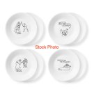 New! Corelle Star Wars Appetizer Plate Set of 8 USA NIB