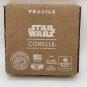 New! Corelle Star Wars Appetizer Plate Set of 8 USA NIB