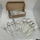 New! Shoreline Oneida Community 67 piece set 12 place settings USA