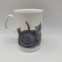 Cat Lover's Mug Orange & Gray Tabby with Yarn (1989) EUC England