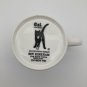 Cat Lover's Mug Orange & Gray Tabby with Yarn (1989) EUC England