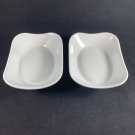(2) Rosenthal Petite Dishes marked Lufthansa 3 5/8" Rectangular GUC Germany