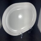 Vintage Centura 12.5" Platter Rimmed White MCM USA by Corning GUC