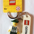 New! Lego Germany Keychain 850761 Male in Lederhosen (2013) NWT