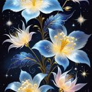 Lily flower diamond painting art square drill beading cross stitch 40X60cm