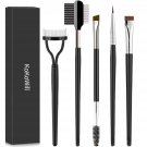 KoKoWill Eyebrow Brush & Eyelash Separator Eyeliner Brush and Brow Comb Lash Spoolie Brush KoKoWill Eyebrow Brush & Eyelash Separator Eyeliner Brush and Brow Comb Lash Spoolie Brush