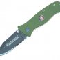 Smith & Wesson Knives / Extreme Ops, G-10 Handle (Green)