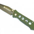 S&W Knives / G-10 Folding Knife (Non-Serrated)