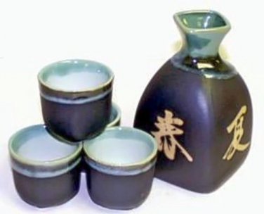 'Four Seasons' Sake Gift Set (Handcrafted in Japan)
