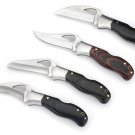 pocket knife gift set / Paradise Knives - wood handles (4 knives)