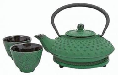 Tetsubin / Cast Iron Tea Set (Green)