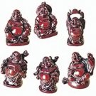 Lucky Mini Buddhas / Hong Tze Collection (Set of Six)