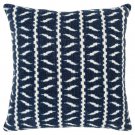 20"x20" Oversize Geometric Poly Filled Square Throw Pillow Navy Blue