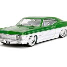 1:24 Scale 1967 Chevrolet Impala SS – Candy Green and White (Bigtime Muscle) Diecast Model