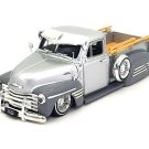 1:24 Model 1951 Chevrolet Pickup Lowrider Two-Tone Silver / White - Street Low Diecast