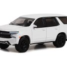 2022 Chevrolet Tahoe Police Pursuit Vehicle (PPV) White Diecast 1:64 Scale Model