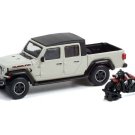2020 Jeep Gladiator Rubicon w/ 2020 Indian Scout Diecast 1:64 Model Car
