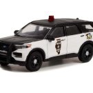 2022 Ford Police Interceptor Utility Illinois State Police 100th Diecast 1:64 Model Car