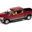 2019 Ford F-150 Lariat 4x4 Pickup Truck Ruby Red Metallic Diecast 1:64 Scale Model