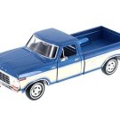 1979 Ford F-150 Pickup Truck - Blue / Cream Diecast 1:24 Scale Model