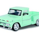 1966 GMC C1000 Fenderside Green Diecast 1:24 Scale Model