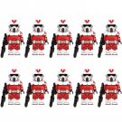 10pcs Star Wars Coruscant Guard ARF Troopers Minifigures Set