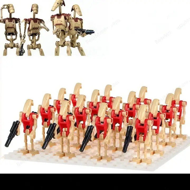 16pcs/set B1 Battle Droid Army The Last Battle Star Wars Clone Wars Minifigures