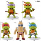 5 Pcs/Set Teenage Mutant Ninja Turtles Figure 8-10cm Raphael Donatello Action Figurine