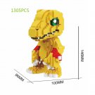 Japan Digital Anime Monster Building Brick Digimons Block Agumon S Figures Toys