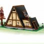 Mini Block Triangle Cabin House Construction Building Bricks Figures Toys For Kids Gifts