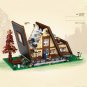 Mini Block Triangle Cabin House Construction Building Bricks Figures Toys For Kids Gifts