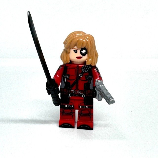 Lady Deadpool Minifigure Marvel Superhero