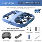 XIAOMI H107 8k Drone Wifi Fpv Drones Camera HD 4k Remote Control Plane Pocket Quadcopter Blue 4K
