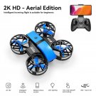 Xiaomi 811 Mini Drone 2K HD 1080P Wide Angle Camera WiFi FPV RC Dron Height Keep Drones Blue