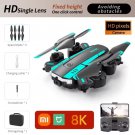 Xiaomi T6 Drone 8K 4K HD UAV Camera Avoidance Optical Flow Foldable Quadcopter 1KM Blue Single