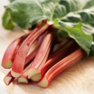 Rhubarb Victoria Vegetable Seeds Rheum Rhabarbarum 25 Seeds Fresh Seeds Fast Shipping