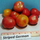 Striped German Tomato Grown To Organic Standards Fresh Seeds Fast Shipping