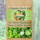 Herb Seed Kit Over 5000 Seeds 10 Herb Varieties Organic Herb Herb Seeds Fresh Seeds Fast Shipping