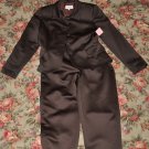 Two Piece Vintage Womens Brown Suit