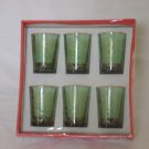 6 traditional moroccan tea glasses