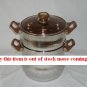 8 litre stainless steel Couscoussier (steamer)