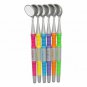 Zirc Crystal Mirrors Neon Assortment Dental Mouth Mirror