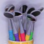 Zirc Crystal Mirrors Neon Assortment Dental Mouth Mirror