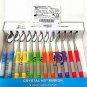 Zirc Crystal Mirrors Neon Assortment Dental Mouth Mirror