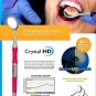 Dental ZIRC Crystal HD Mouth Mirrors Neon 12 Assortment COLOR